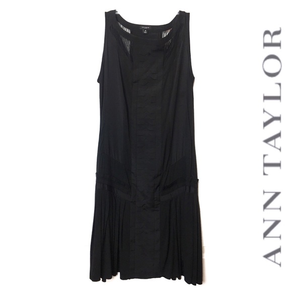 ANN TAYLOR black dress - Picture 1 of 8